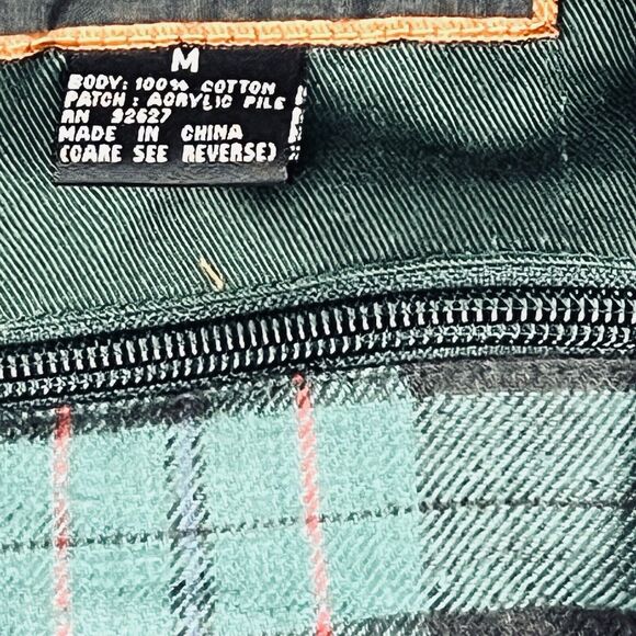 Rio Bravo Vest Mens M Green Cotton Multi-Pocket Utility Outdoor Fishing - Picture 12 of 16